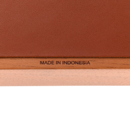 Hermes Mahogany Wood Birdle Calfskin Small Theoreme Mosaique Or Box Naturel 5 of 7