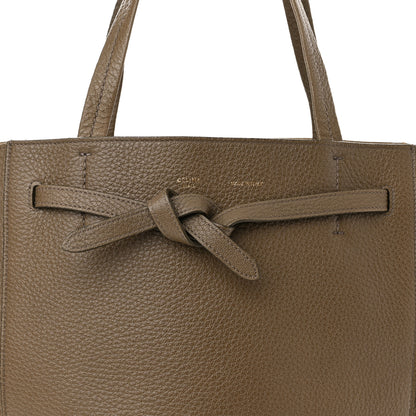 Celine Soft Grained Calfskin Small Belt Cabas Phantom Taupe 8 of 12