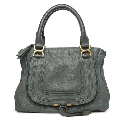 Chloe Calfskin Medium Marcie Satchel Eucalyptus 1 of 18