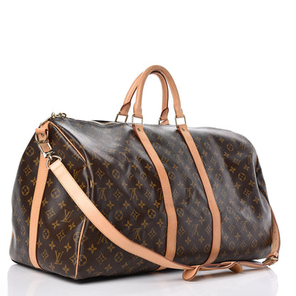 Louis Vuitton Monogram Keepall Bandouliere 55 3 of 20