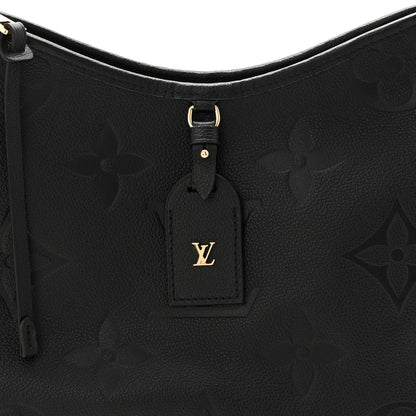 Louis Vuitton Empreinte Carryall PM Black 8 of 10