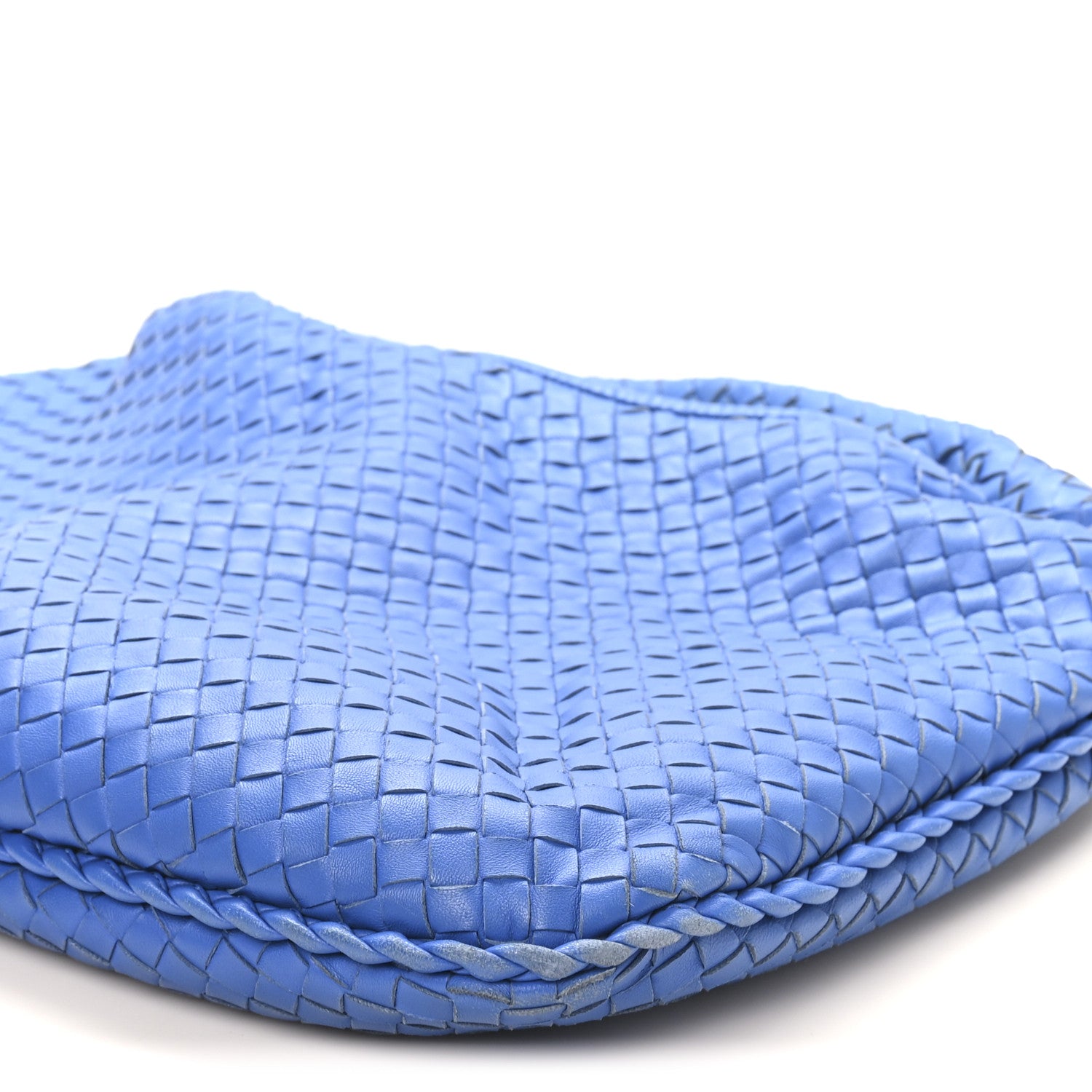 Bottega Veneta Nappa Intrecciato Large Veneta Hobo Blue Royal 9 of 9