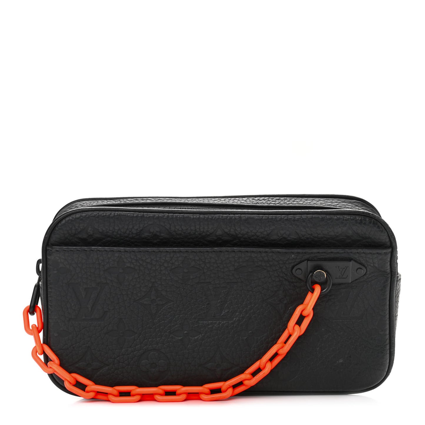 Taurillon Monogram Uniformes Solar Ray Soft Pochette Volga Belt Bag Black
