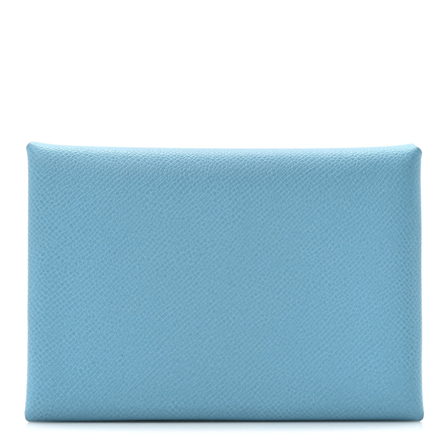 Madame Calfskin Duo Calvi Card Case Bleu du Nord