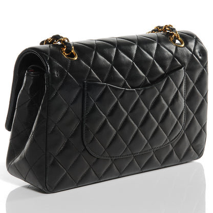 Chanel Lambskin Medium Double Flap Black 3 of 7