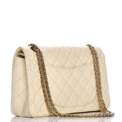 Chanel Aged Calfskin Quilted 2.55 Reissue 226 Flap Ivory 3 of 11
