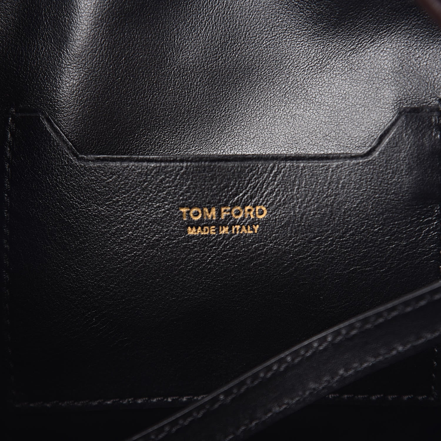 Tom Ford Suede Medium Double Tassel Bucket Bag Dark Brown 7 of 10
