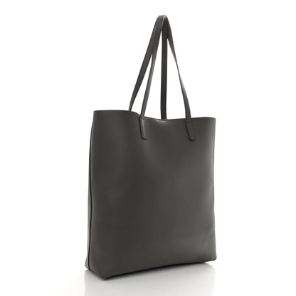 Saint Laurent Calfskin Medium Shopping Tote Fog 4 of 10