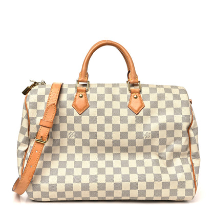 Louis Vuitton Damier Azur Speedy Bandouliere 35 1 of 9