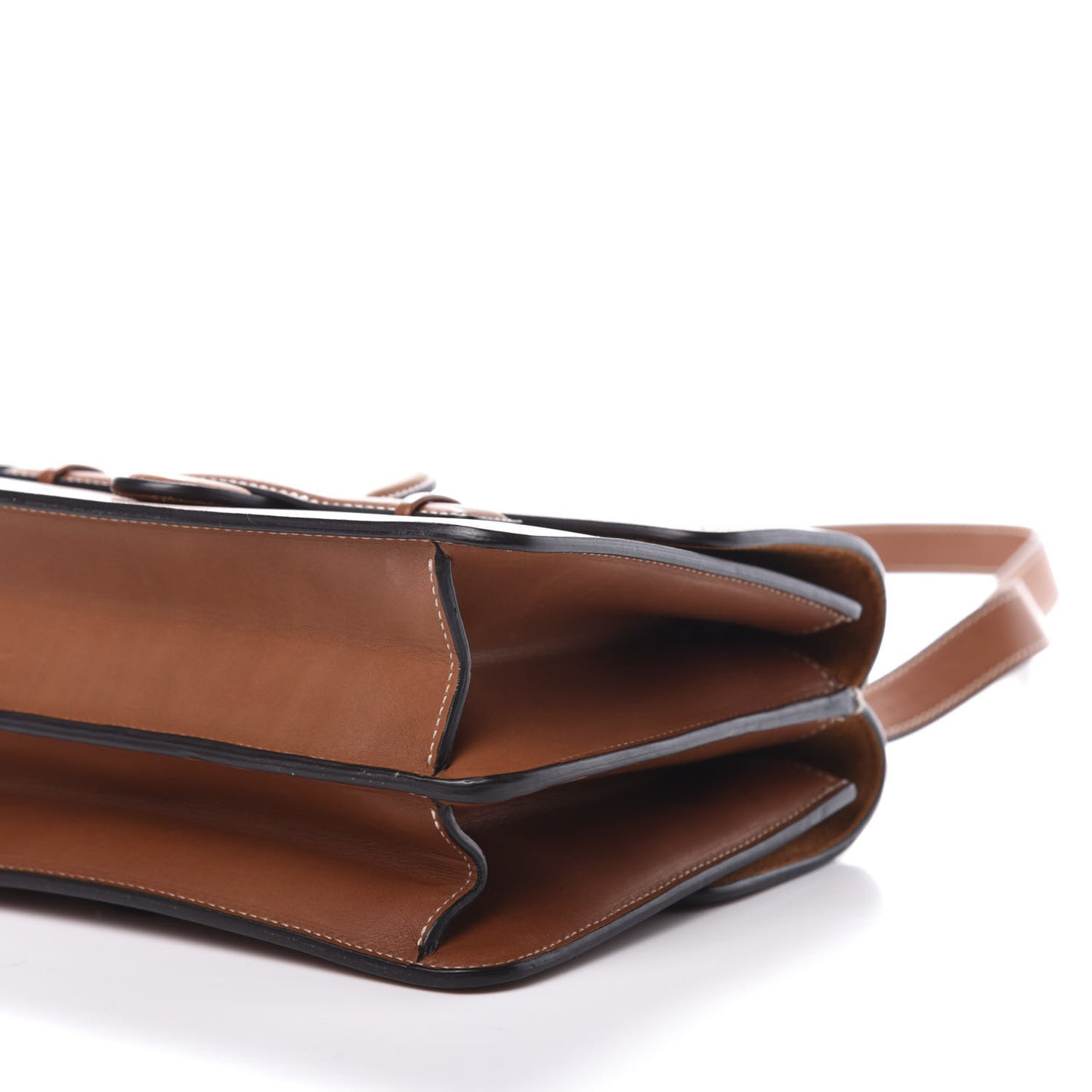 Natural Calfskin Medium Symmetrical Bag Tan