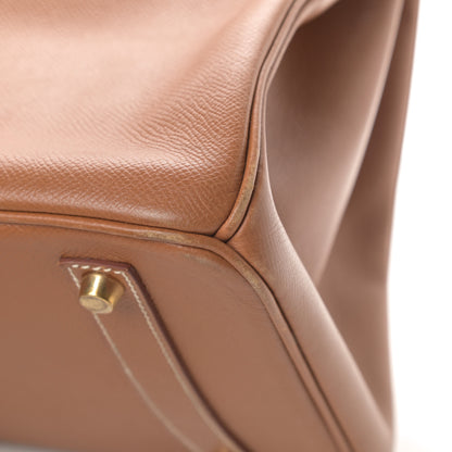 Hermes Courchevel Birkin 35 Gold 11 of 17