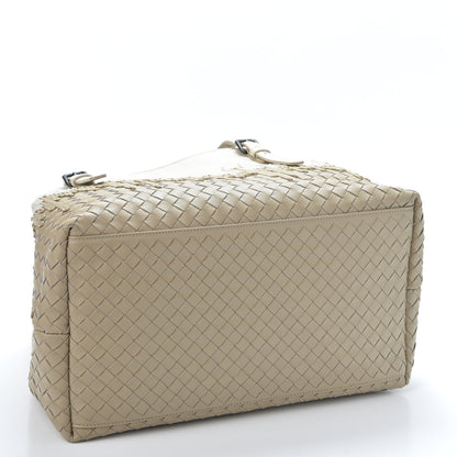 Bottega Veneta Nappa Intrecciato Medium Flow Wave Tote Mink Mist 3 of 8
