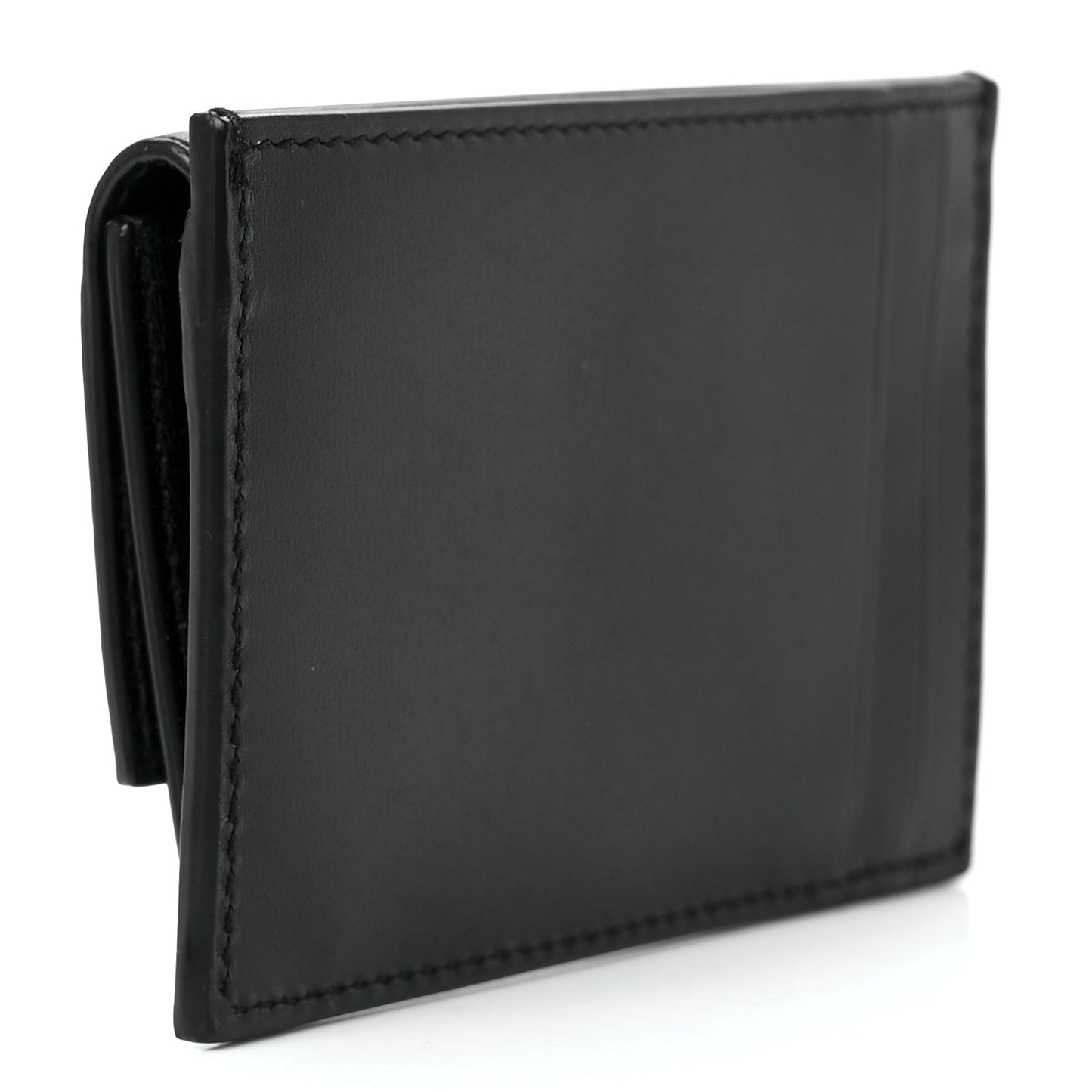 Ultra Soft Calfskin Coin Wallet Black
