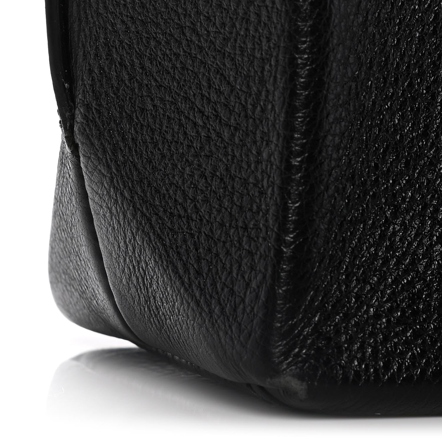 Balenciaga Calfskin Logo Small Shopping Black 12 of 14