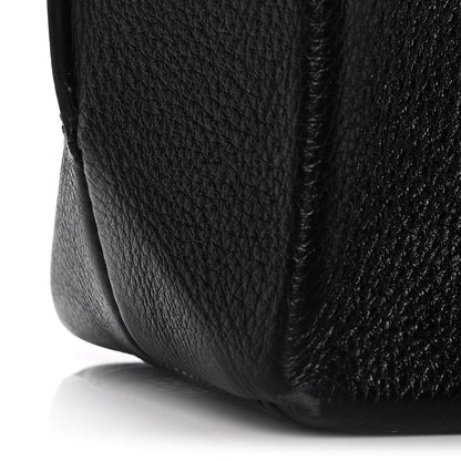 Balenciaga Calfskin Logo Small Shopping Black 12 of 14