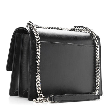 Saint Laurent Calfskin Medium Monogram Sunset Black 3 of 9