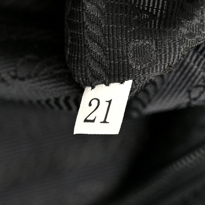 Prada Tessuto Nylon Messenger Bag Black 7 of 10