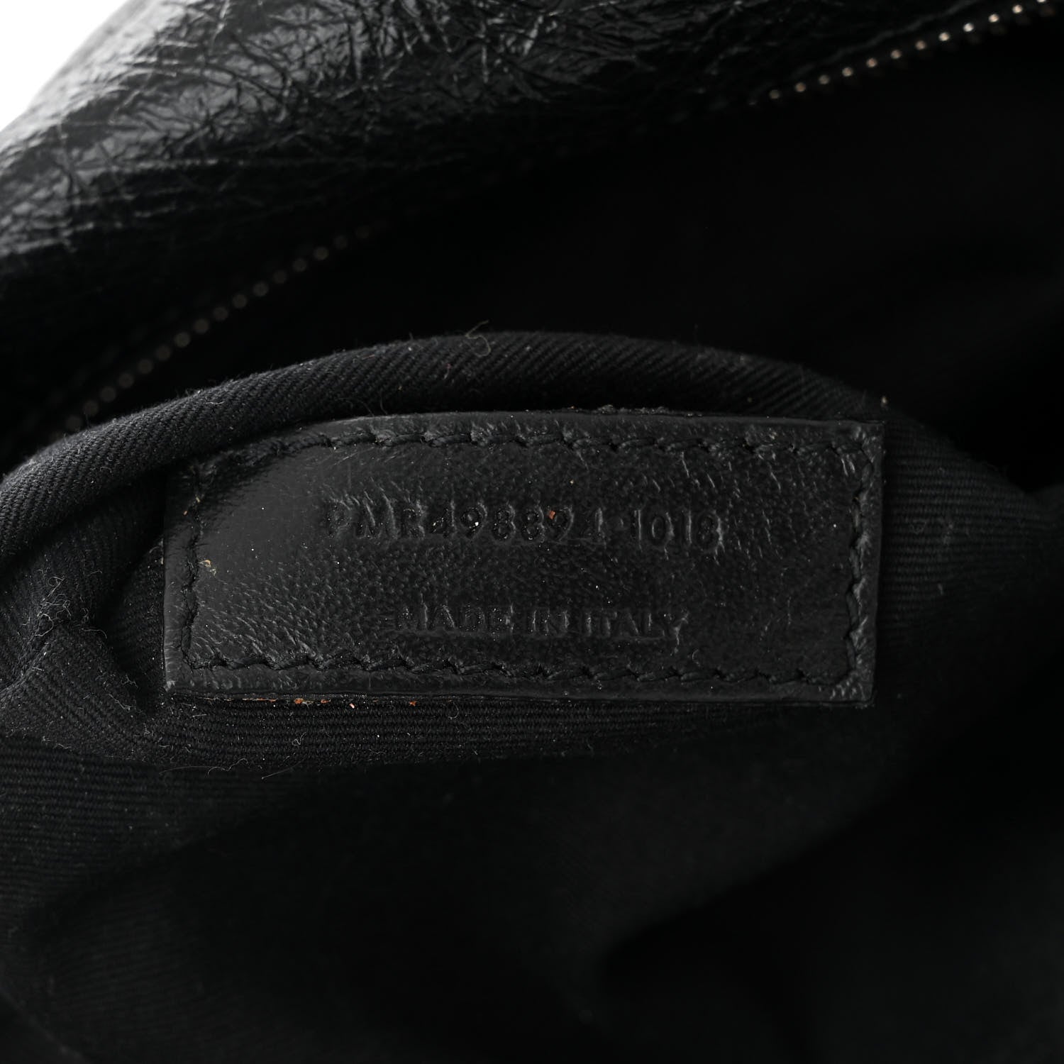 Saint Laurent Crinkled Calfskin Matelasse Monogram Medium Niki Chain Satchel Black 7 of 11
