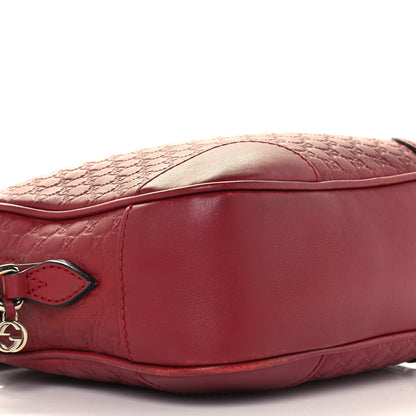 Gucci Microguccissima Mini Bree Messenger Bag Red 10 of 12