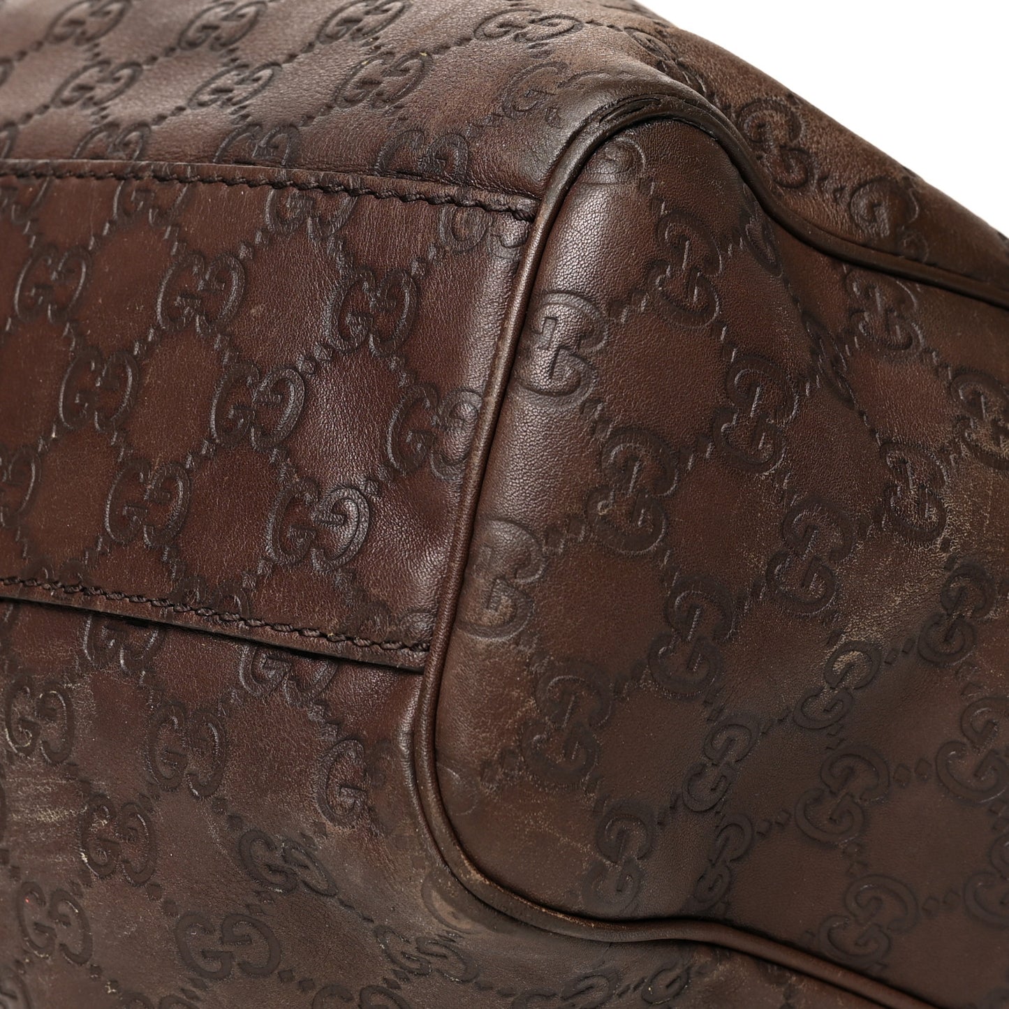 Guccissima Medium Sukey Tote Brown