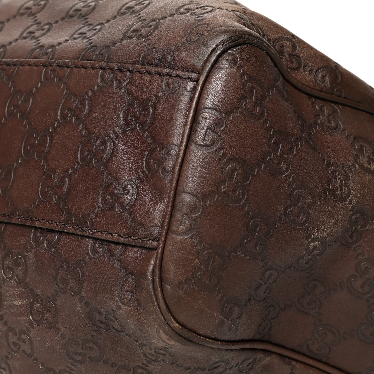 Gucci Guccissima Medium Sukey Tote Brown 17 of 33