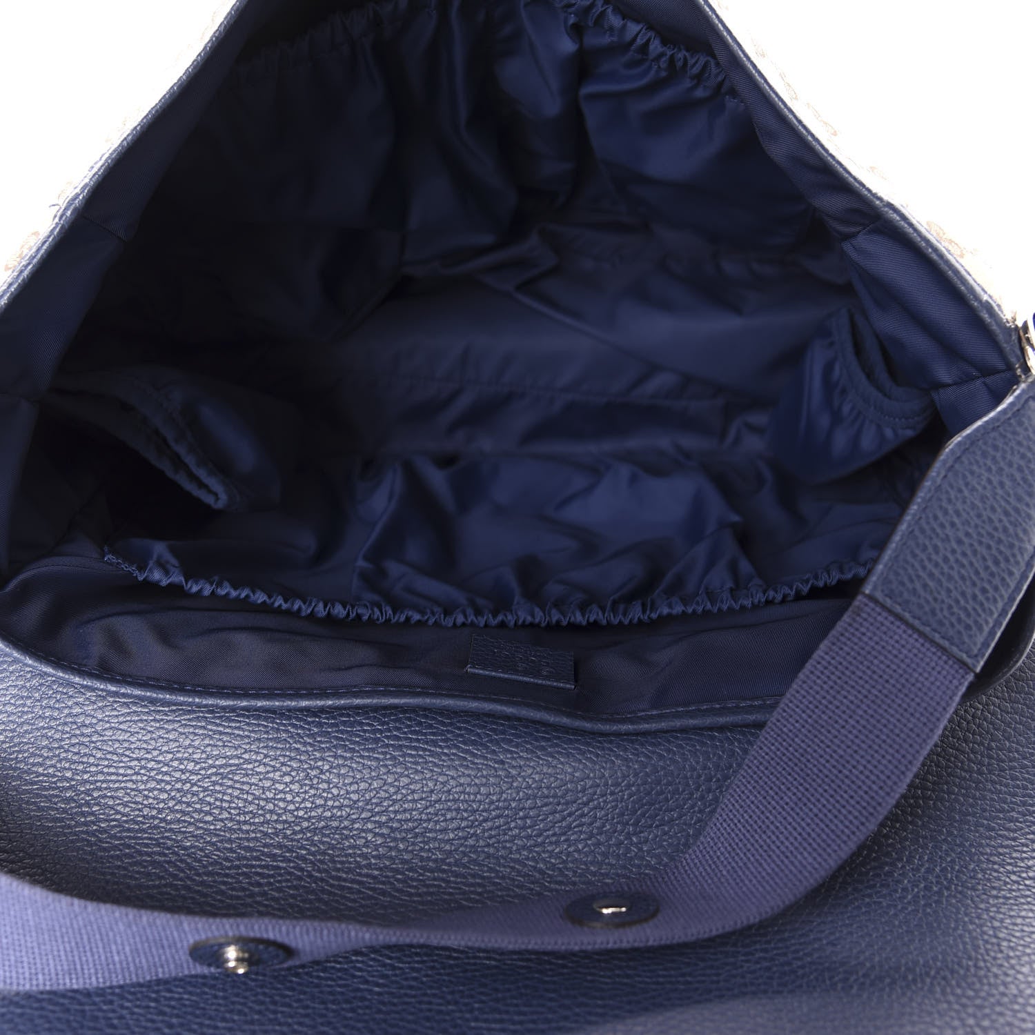 Gucci Monogram Convertible Diaper Bag Blue 5 of 15