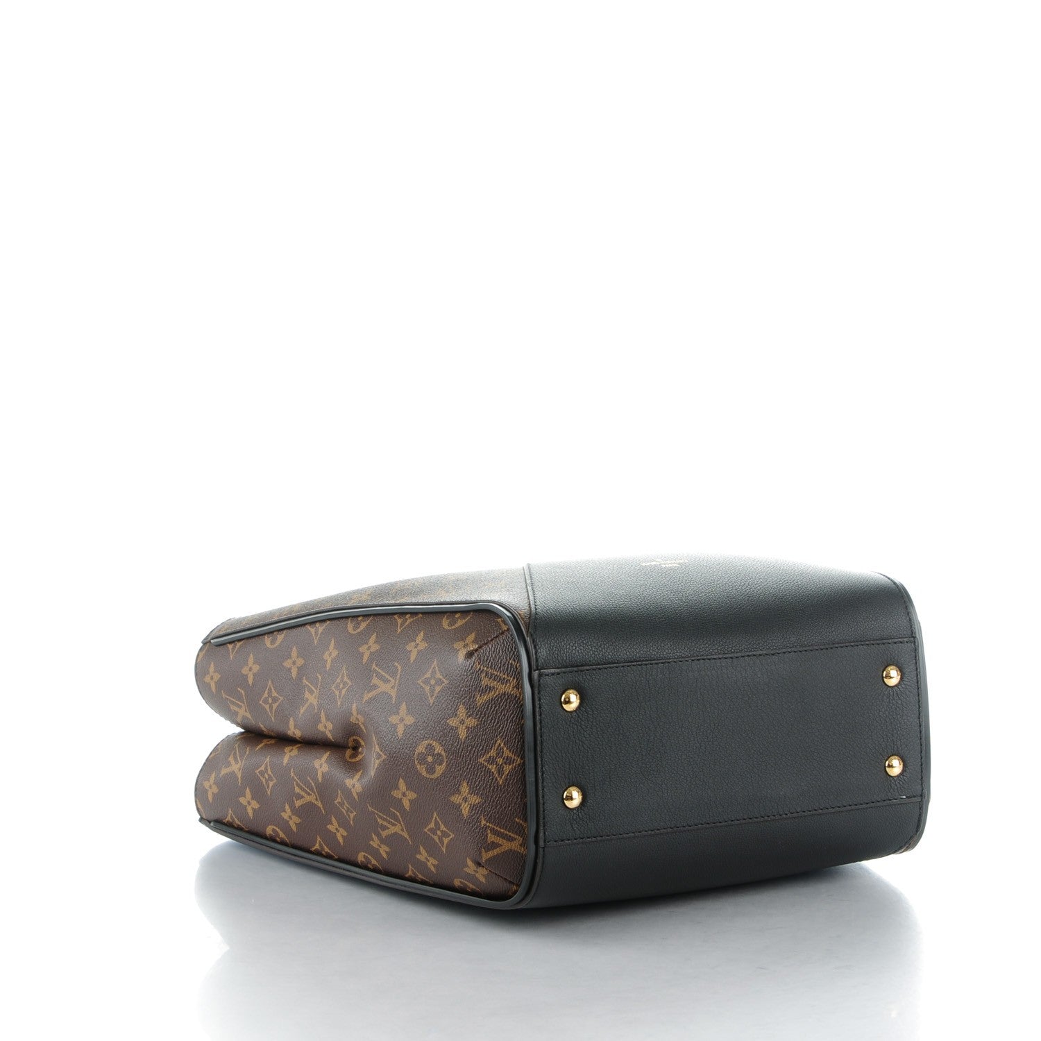 Louis Vuitton Calfskin Monogram Kimono Tote Black 4 of 8