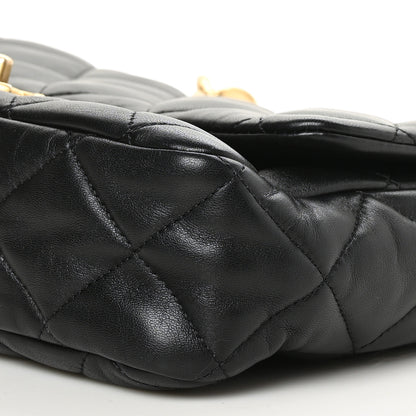 Chanel Lambskin Quilted Large CC Funky Town Flap Black 10 of 10