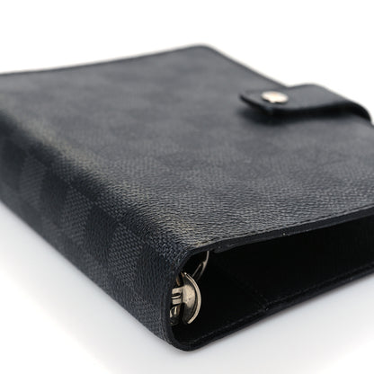 Louis Vuitton Damier Graphite Medium Ring Agenda Cover 6 of 7