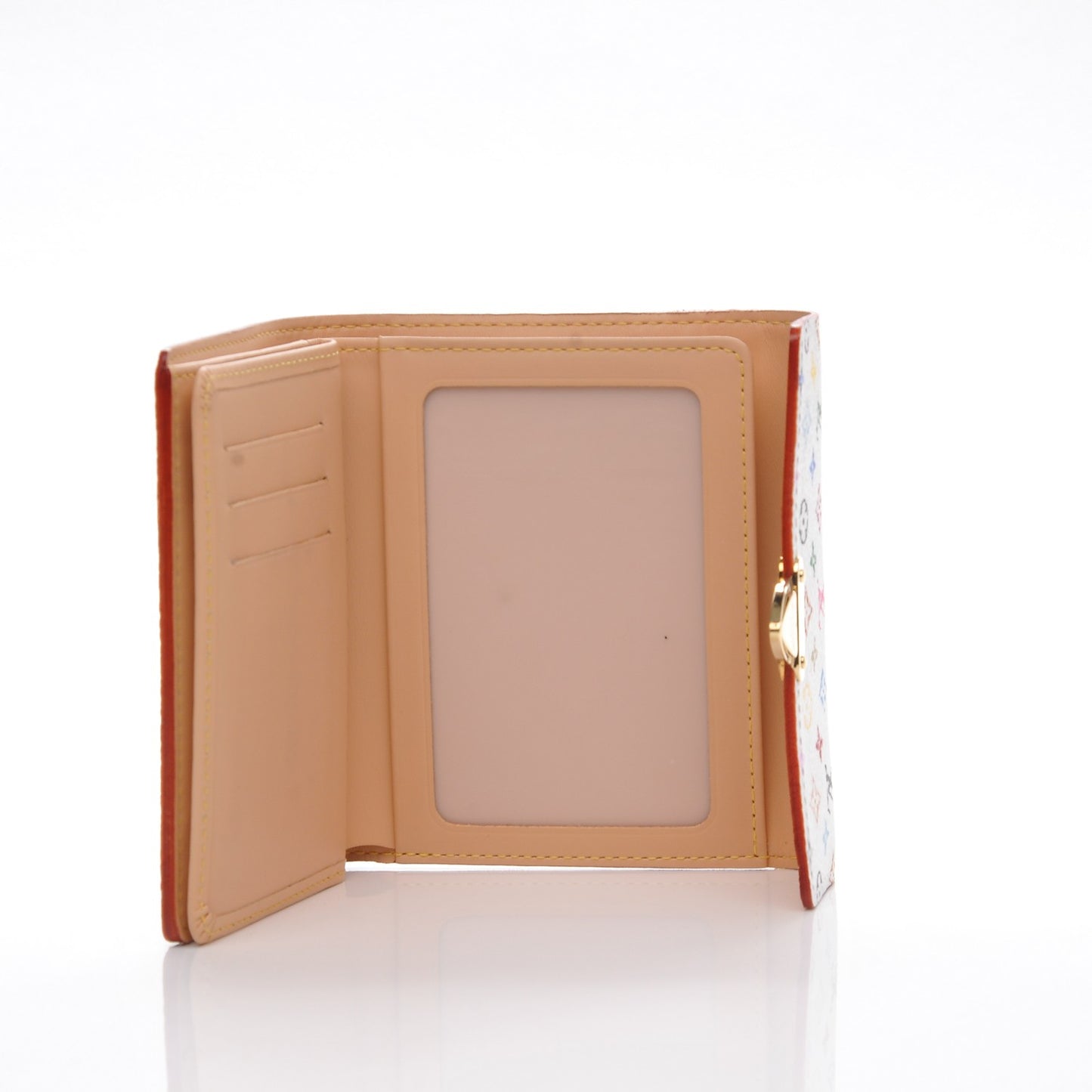 Monogram Multicolor Koala Wallet White