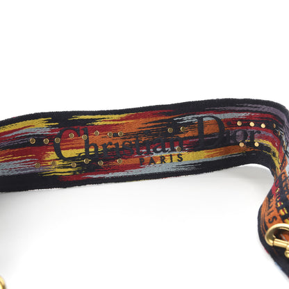 Christian Dior Canvas Embroidered Studded Rainbow J’Adior Shoulder Strap 4 of 4