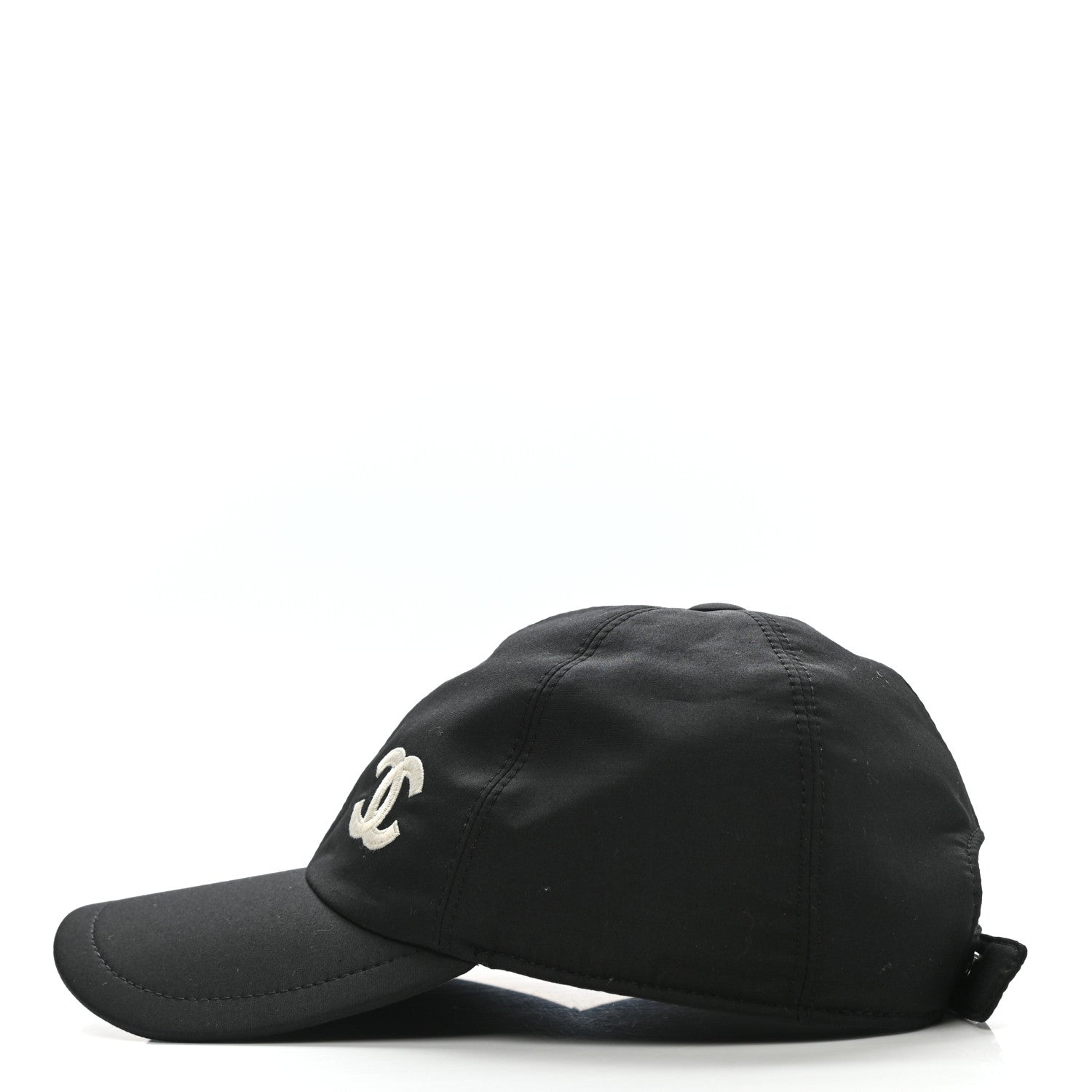 Chanel Cotton CC Cap Hat Black 4 of 8