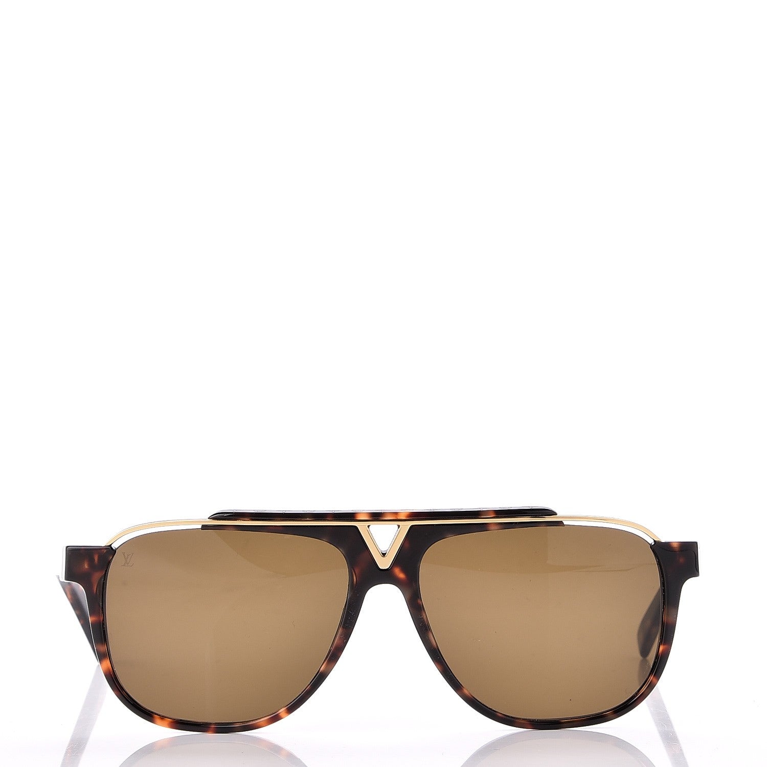 Louis Vuitton Acetate Evidence Sunglasses Z0350W Tortoise 2 of 6