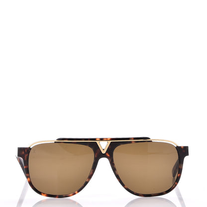 Louis Vuitton Acetate Evidence Sunglasses Z0350W Tortoise 2 of 6