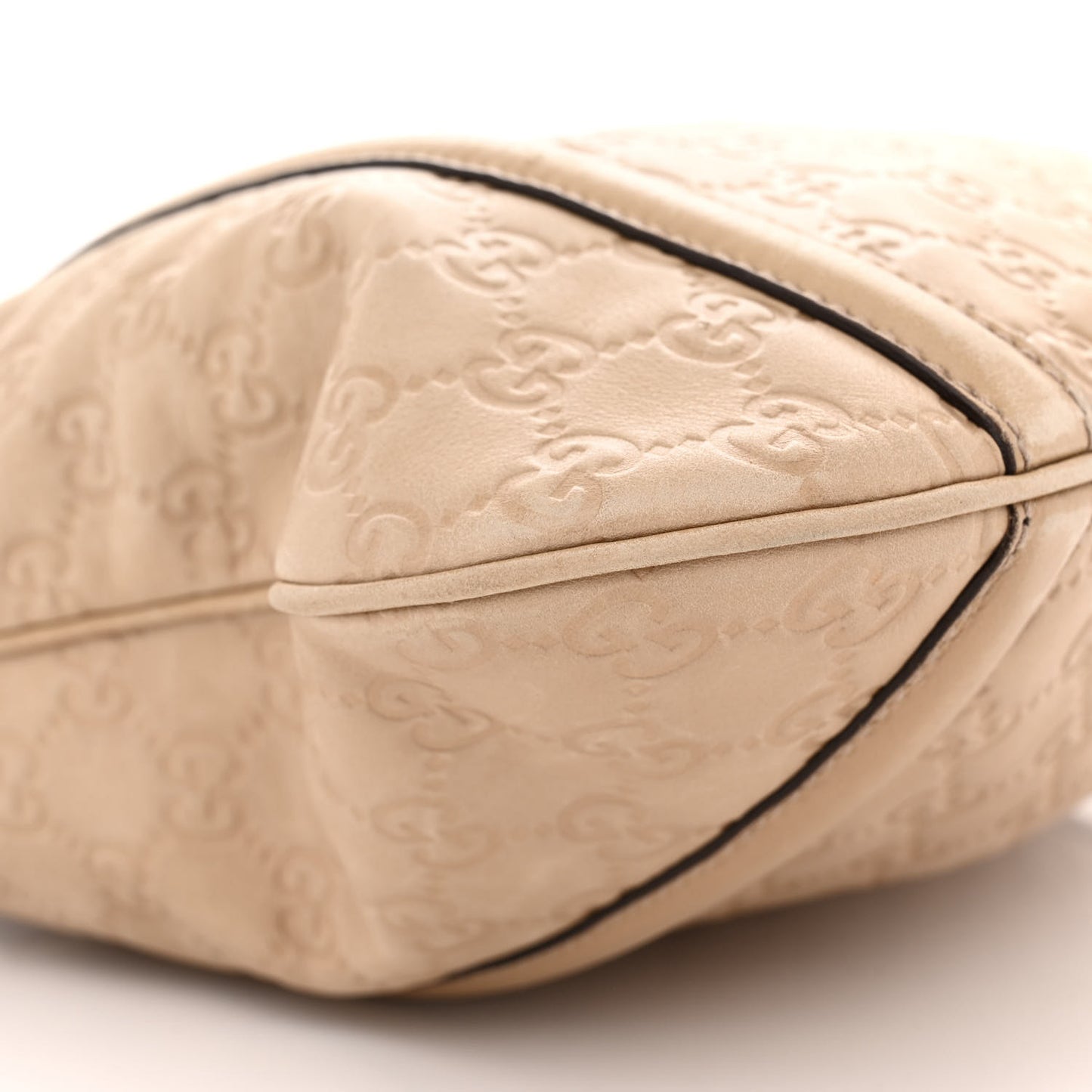 Guccissima Medium Britt Hobo Beige