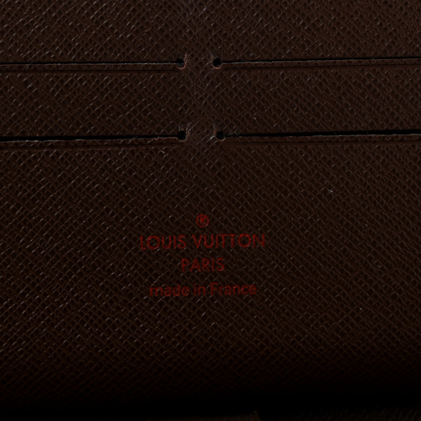 Damier Ebene Zippy Organizer Wallet