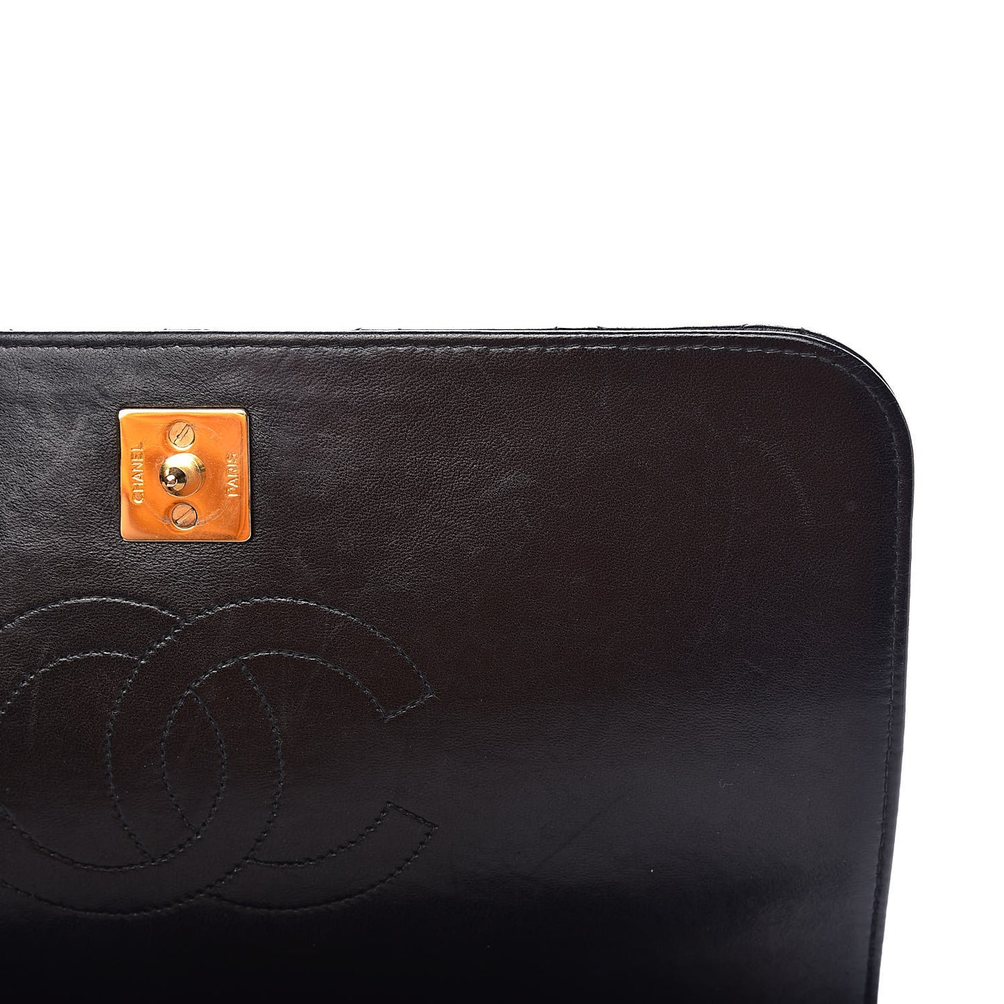 Lambskin Quilted Small Single Flap Bag Black