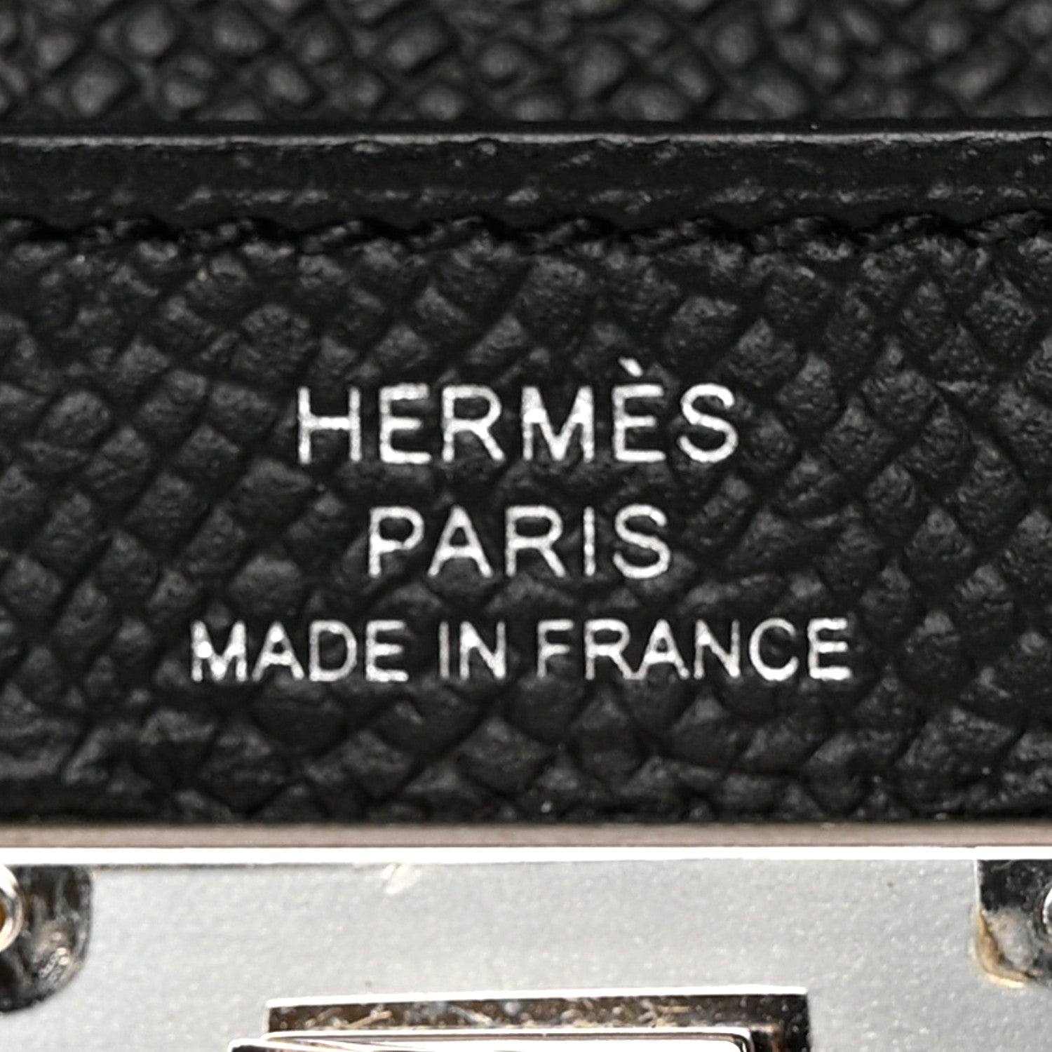 Hermes Epsom Kelly Pocket Compact Wallet Black 6 of 10