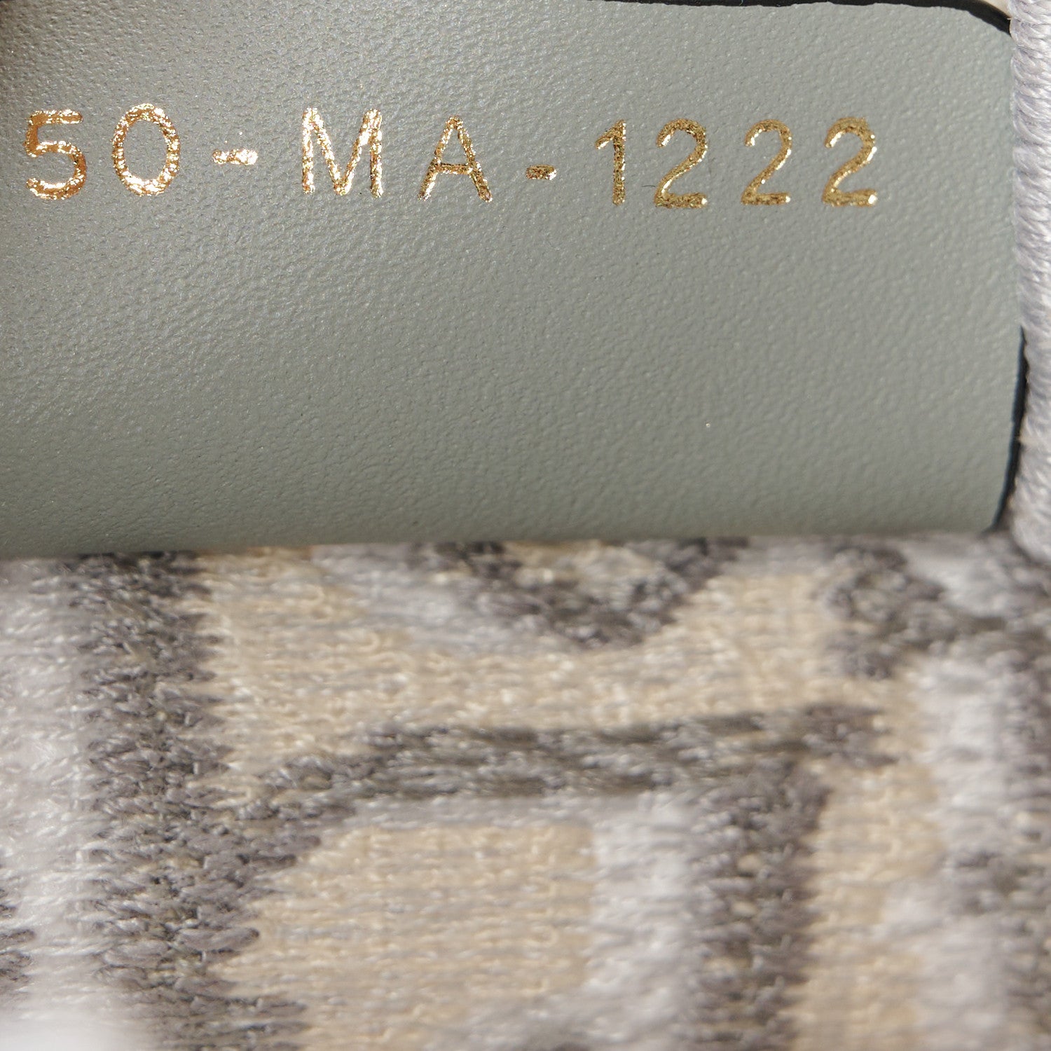Christian Dior Oblique Mini Book Tote Phone Bag Grey 7 of 11
