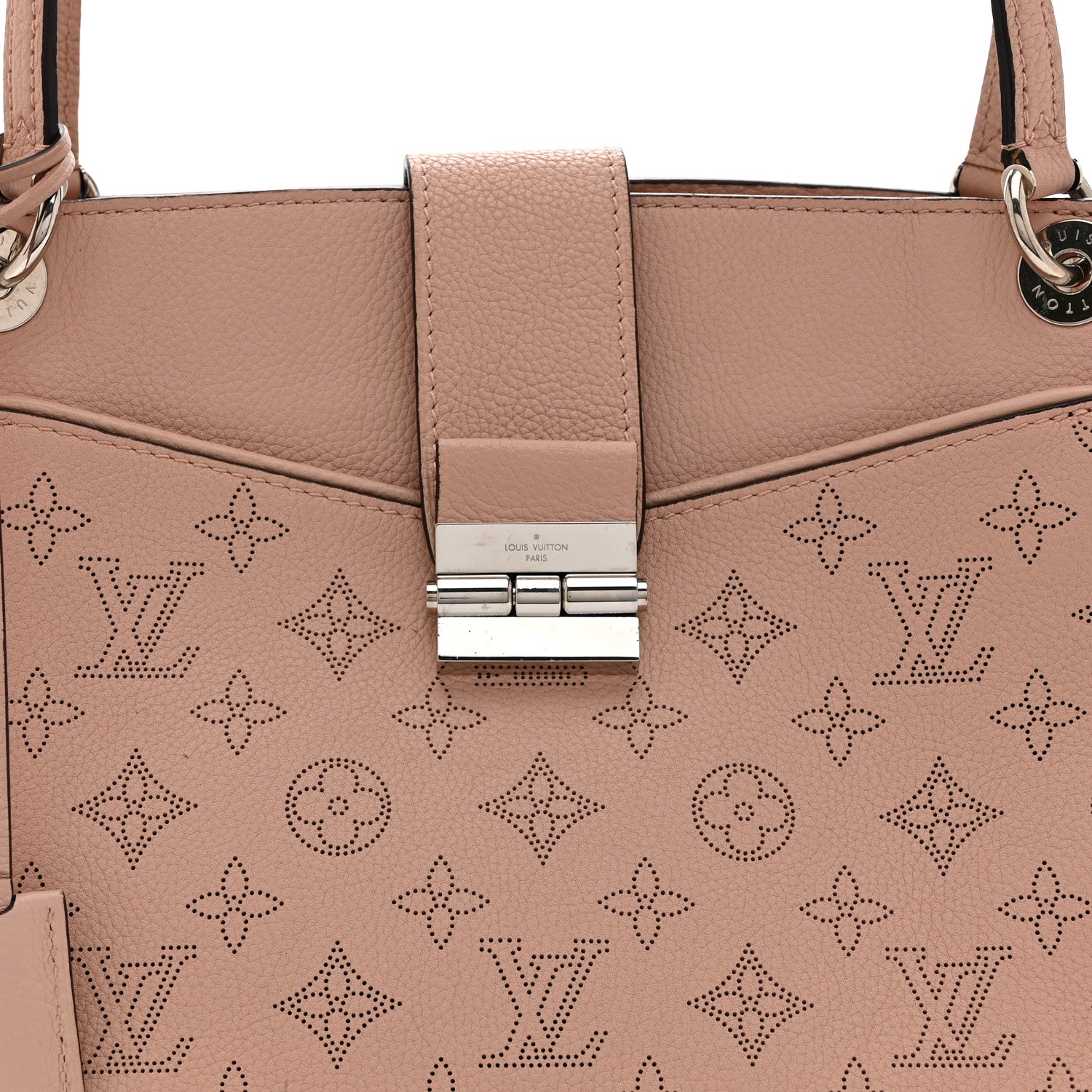 Louis Vuitton Mahina Calfskin Sevres Magnolia 8 of 10