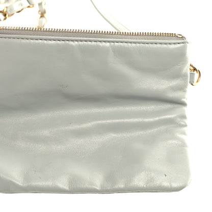 Chanel Shiny Calfskin Quilted Small Chanel 22 Grey 14 of 14