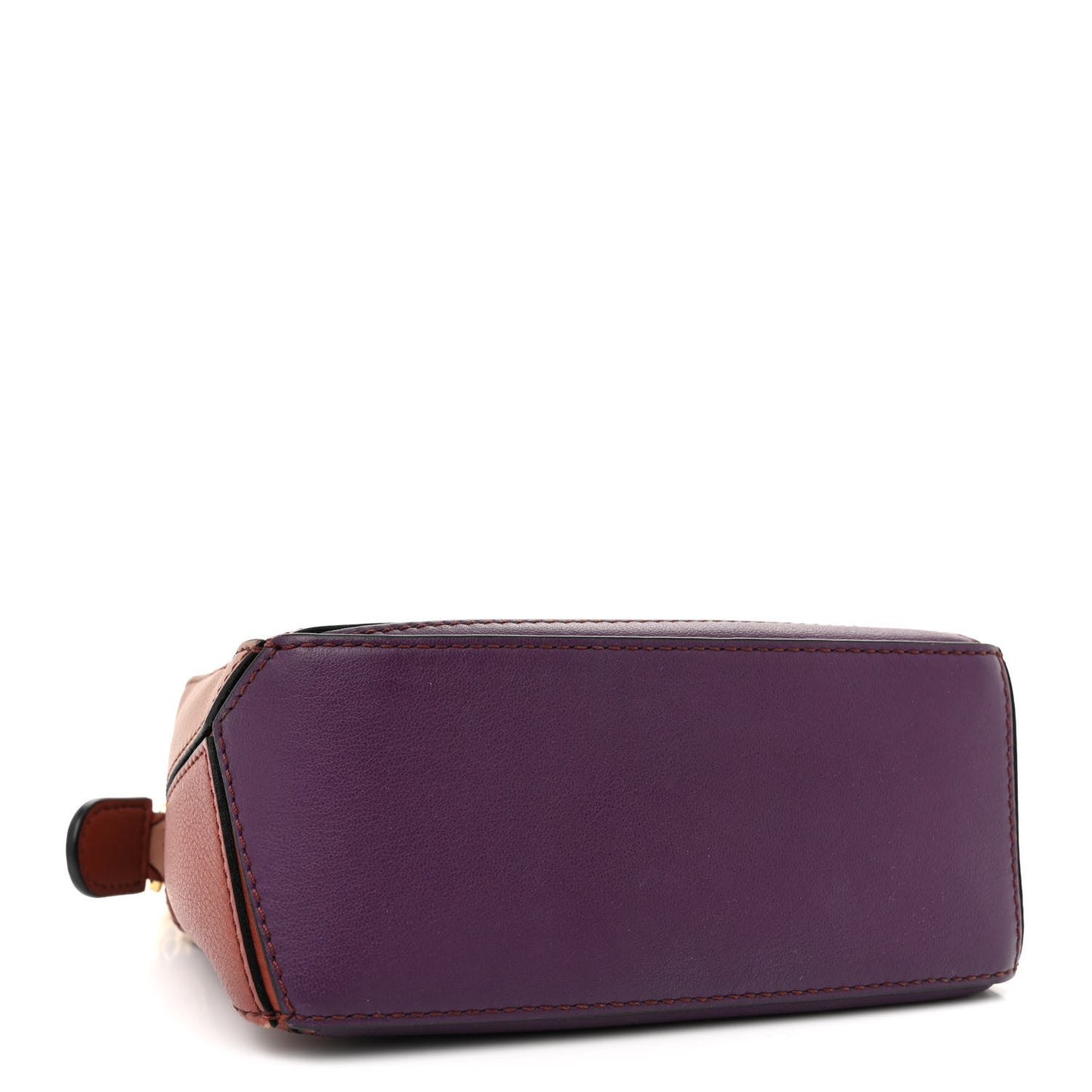 Calfskin Mini Puzzle Bag Spice Pumpkin