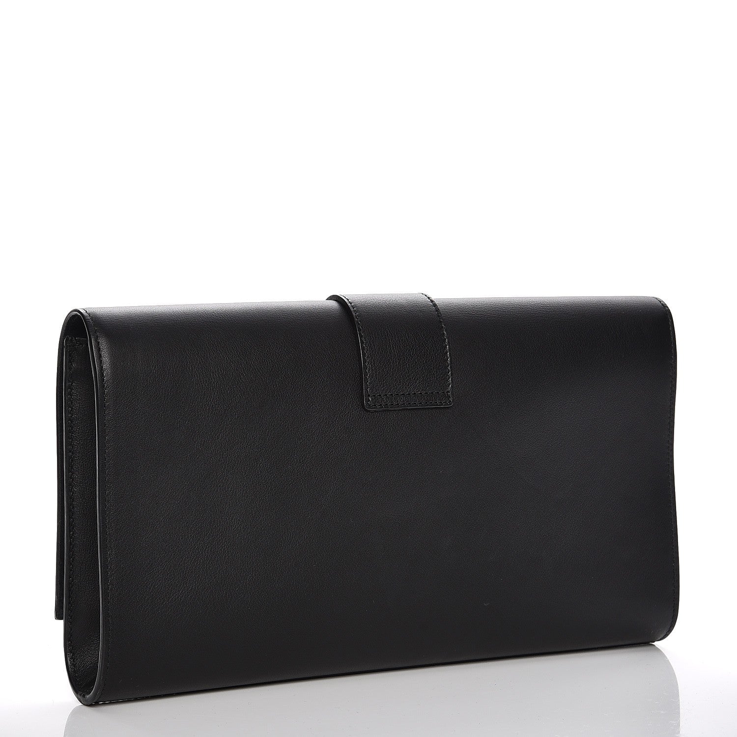 Saint Laurent Calfskin Classic Y Ligne Clutch Black 3 of 8