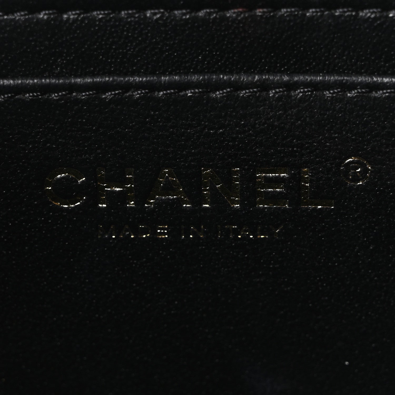 Chanel Lambskin Quilted Trendy Vanity Case Black 6 of 10