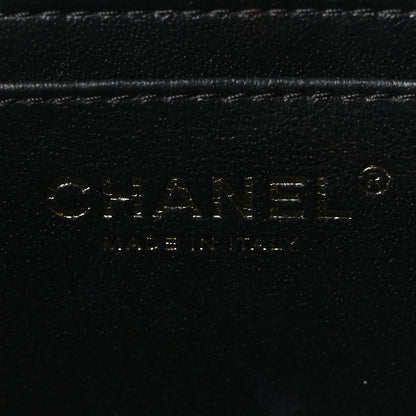 Chanel Lambskin Quilted Trendy Vanity Case Black 6 of 10