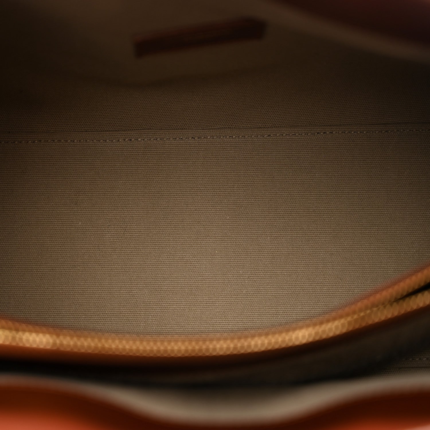 Saint Laurent Linen Calfskin Small Souple Sac De Jour Cognac 5 of 12