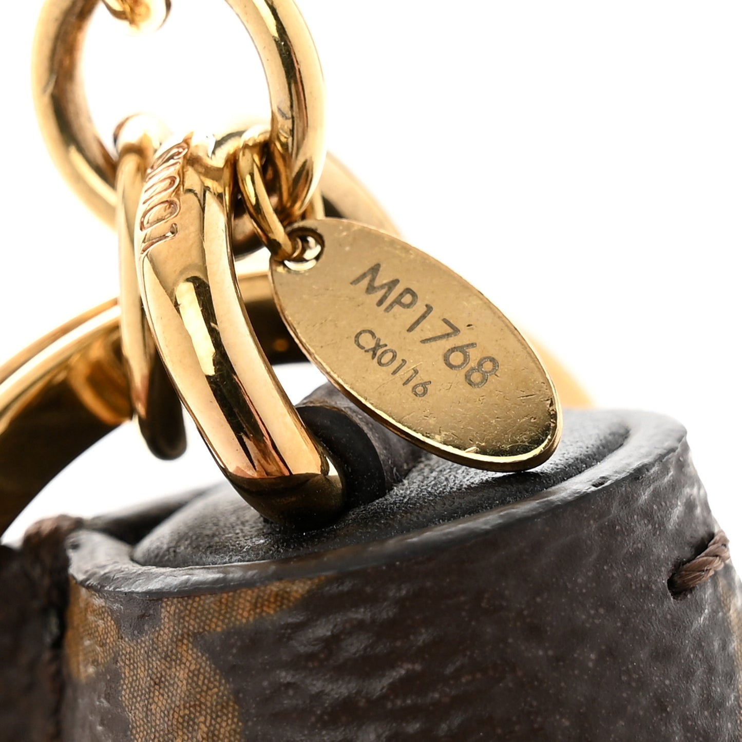 Monogram Tassel Bag Charm
