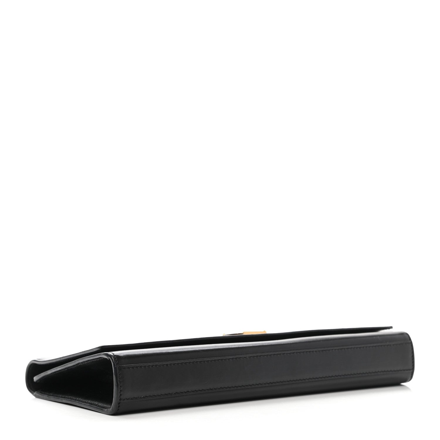 Saint Laurent Calfskin Classic Monogram Cassandre Clutch Black 4 of 6