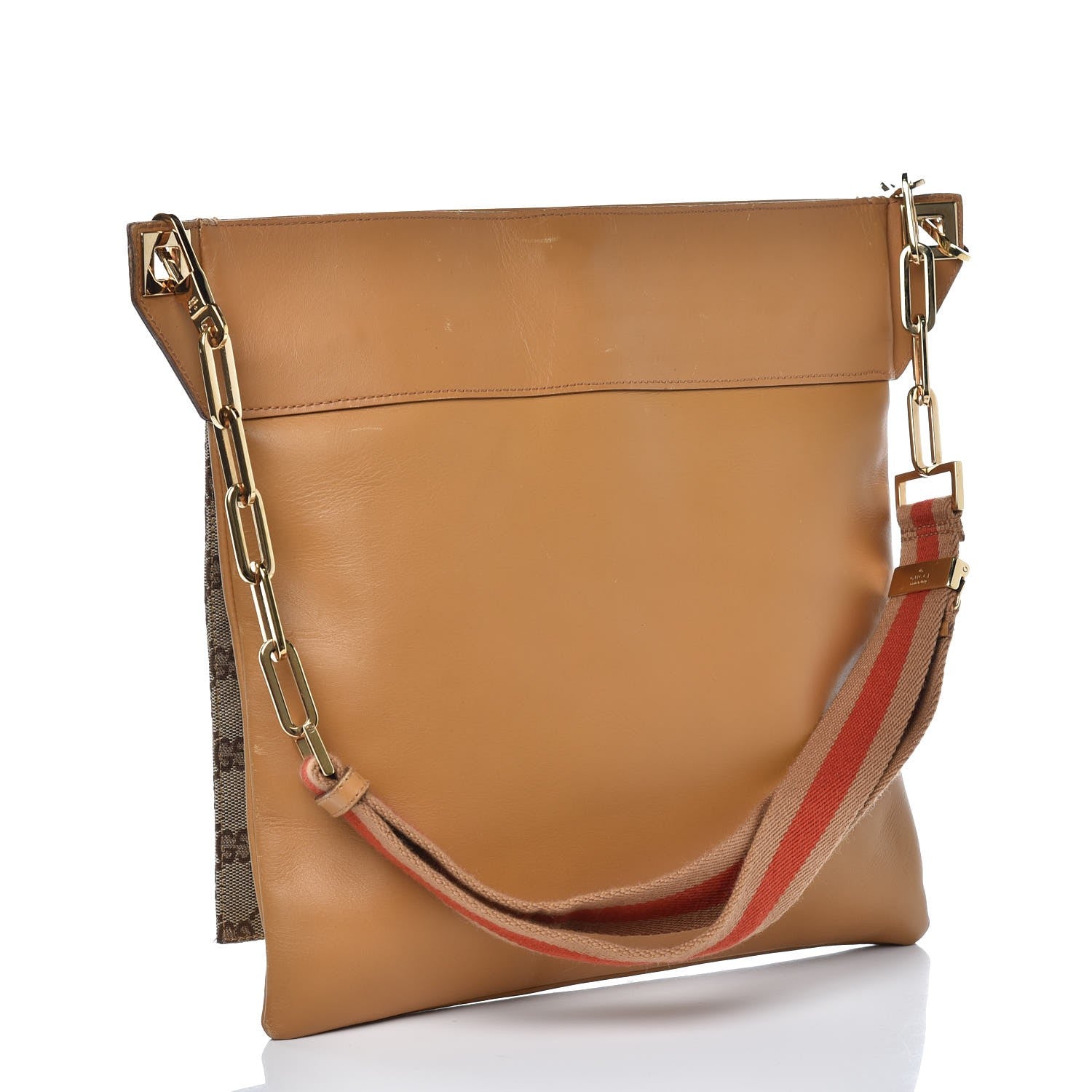 Gucci Monogram Crossbody Bag Brown 3 of 13