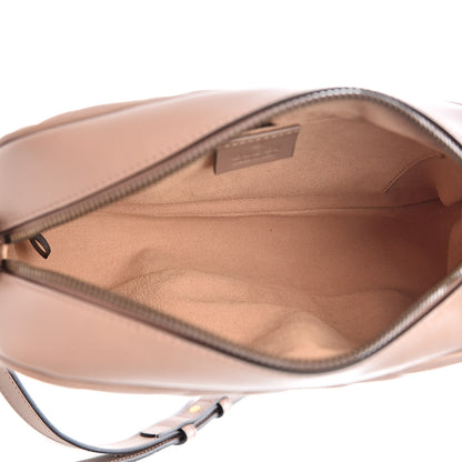 Gucci Calfskin Matelasse Small GG Marmont Chain Shoulder Bag Porcelain Rose 5 of 11